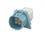 Mini fakra connector plug,right angle 2x2
